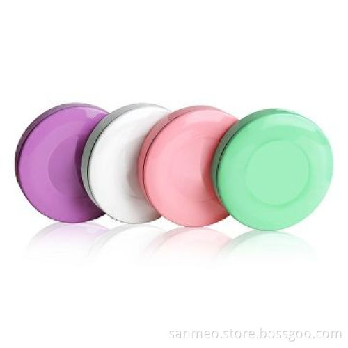Portable Power Bank, 4,400mAh Elegant Circular Design, Special UV Painting, Power Capacity Indicator